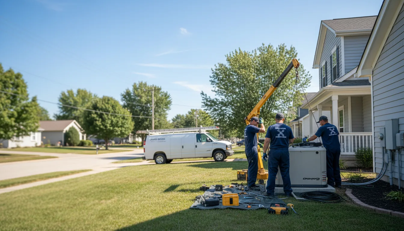 Generator Installation in Villa Maria, PA near me